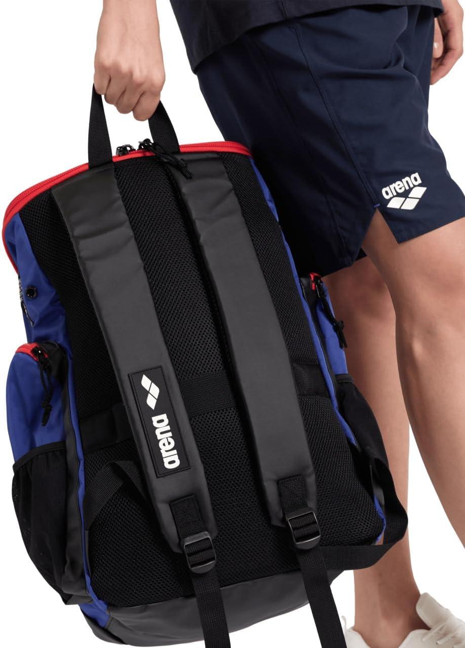 imageArena Spiky III Backpack 35 Unisex Travel Gym Rucksack for Men and Women Training Gear Equipment Bag for Swimmers 35 LitersUS Team