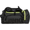 imageARENA Unisex Adult Fast Multi Backpack Shoulder Duffle Bag for Athletes Sports Gym Tote Weekender Overnight Bag 55 Liters Dark SmokeNeon Yellow