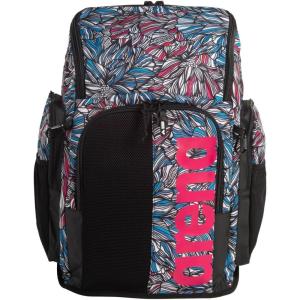 ARENA Spiky III Backpack 45 Swimming Athlete Sports Gym Rucksack Large Training Gear Equipment Swim Bag for Men and Women, 45 Liters, Green(Dahlia)