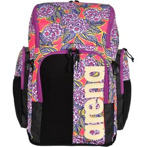 ARENA Spiky III Backpack 45 Swimming Athlete Sports Gym Rucksack Large Training Gear Equipment Swim Bag for Men and Women, 45 Liters, Green(Hydrangea)