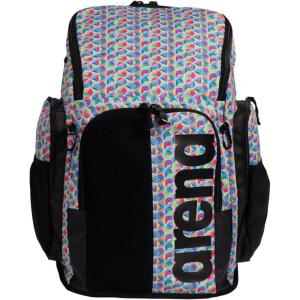 ARENA Spiky III Backpack 45 Swimming Athlete Sports Gym Rucksack Large Training Gear Equipment Swim Bag for Men and Women, 45 Liters, Green(Starfish)