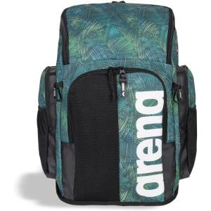 ARENA Spiky III Backpack 45 Swimming Athlete Sports Gym Rucksack Large Training Gear Equipment Swim Bag for Men and Women, 45 Liters, Green(Team Energy Green)