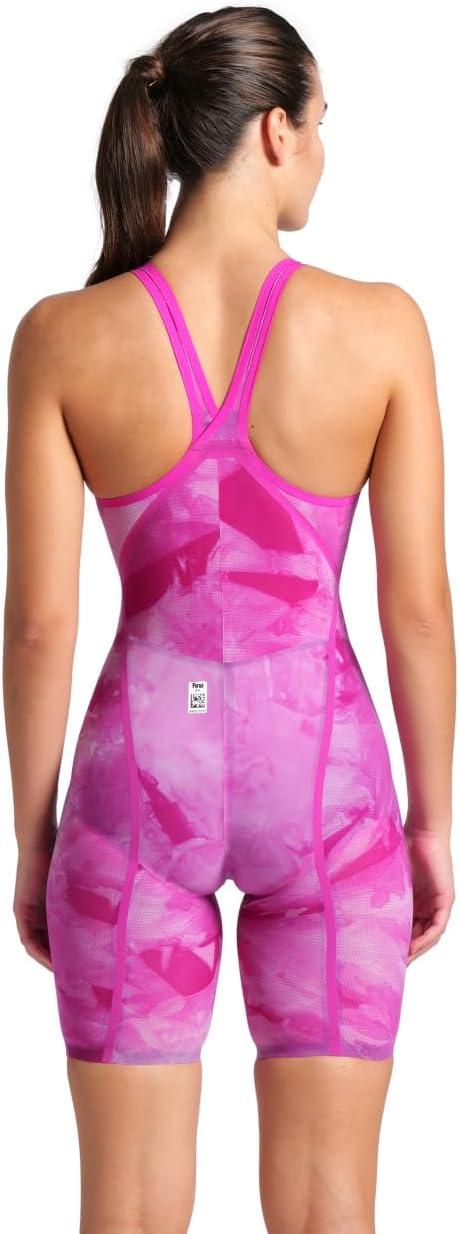 imageARENA Womens Standard ClosedBack Powerskin Carbon Glide Kneeskin Racing SuitCiclamyn Pink