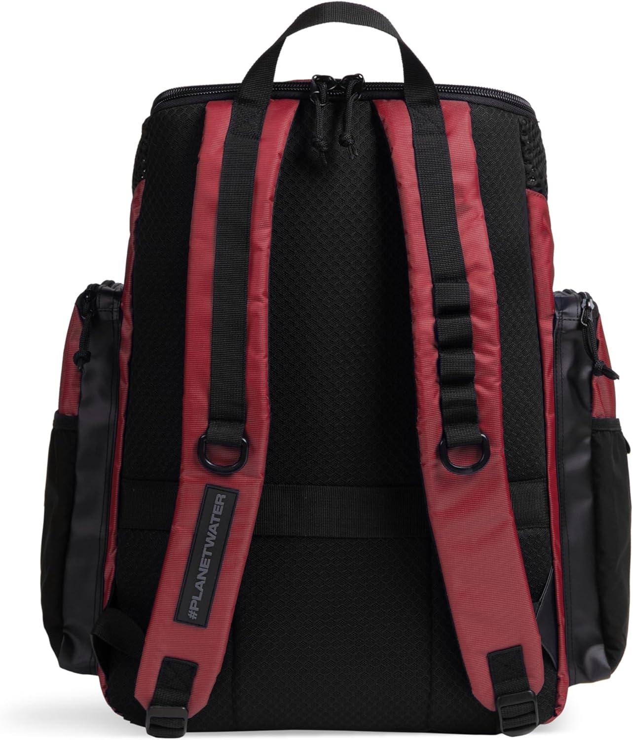 imageArena One Go Swim Sports Backpack Travel Large Size Athletes Equipment Bag 45 LitersCrimson