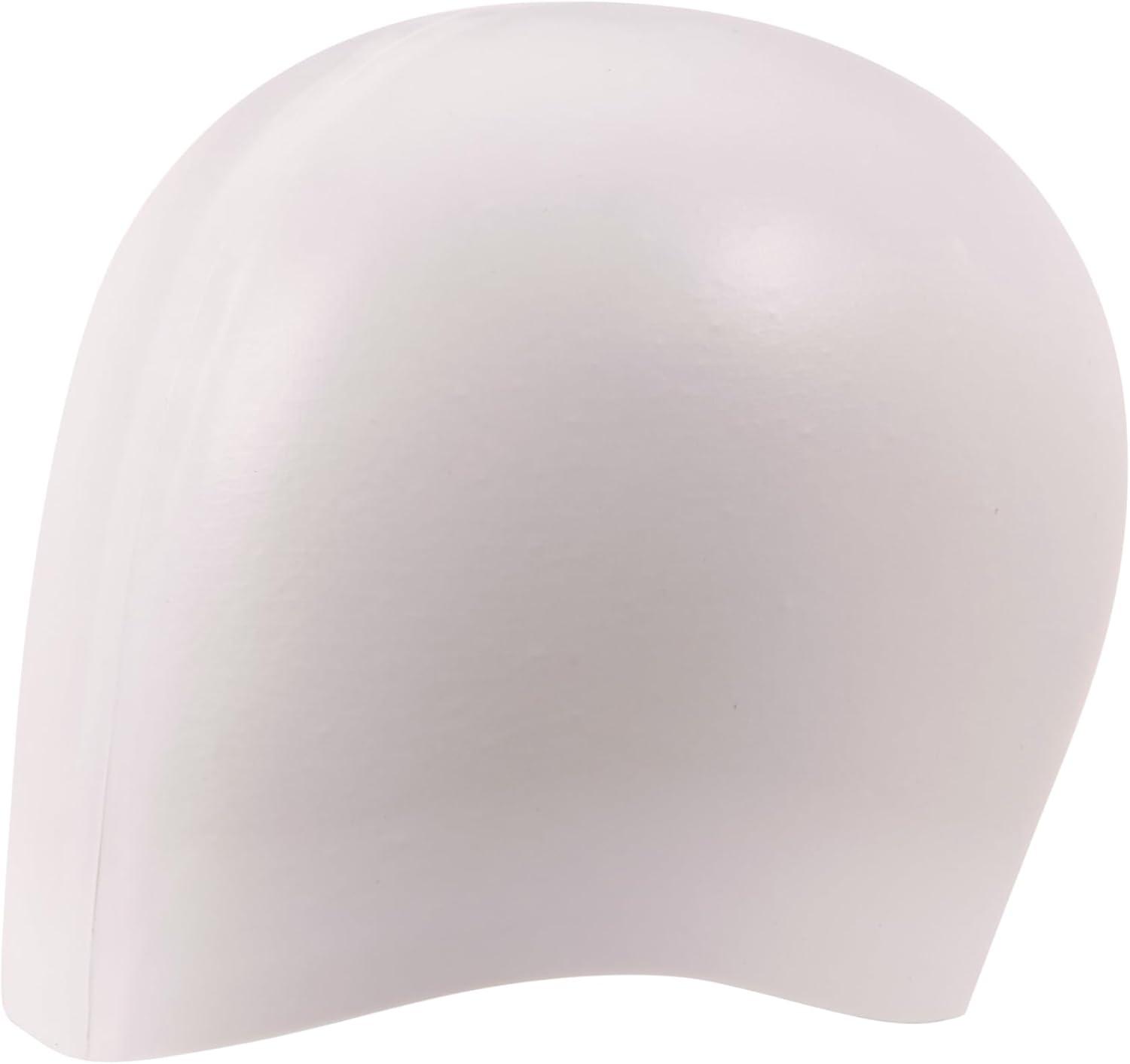 imageArena Unisex Big Logo Silicone Swim Cap Women and Men Fitness Swimmers Intensive Training Durable Soft Elastic Bathing CapWhiteShocking Pink