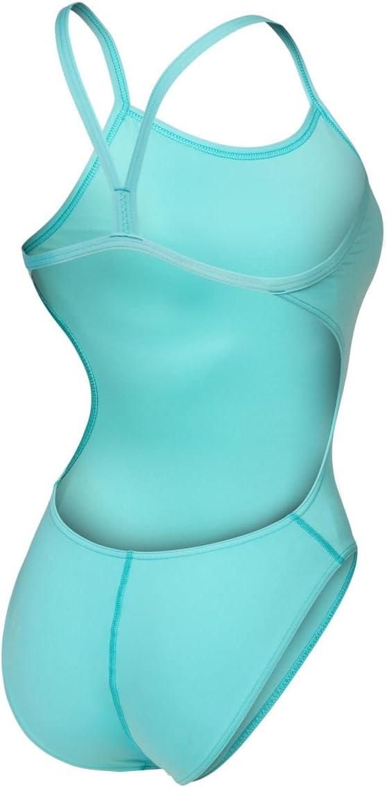 imageArena Womens Solid Team Swimsuit Challenge Back MaxLife Open Back Bathing Suit Athletic SwimwearWaterShocking Pink