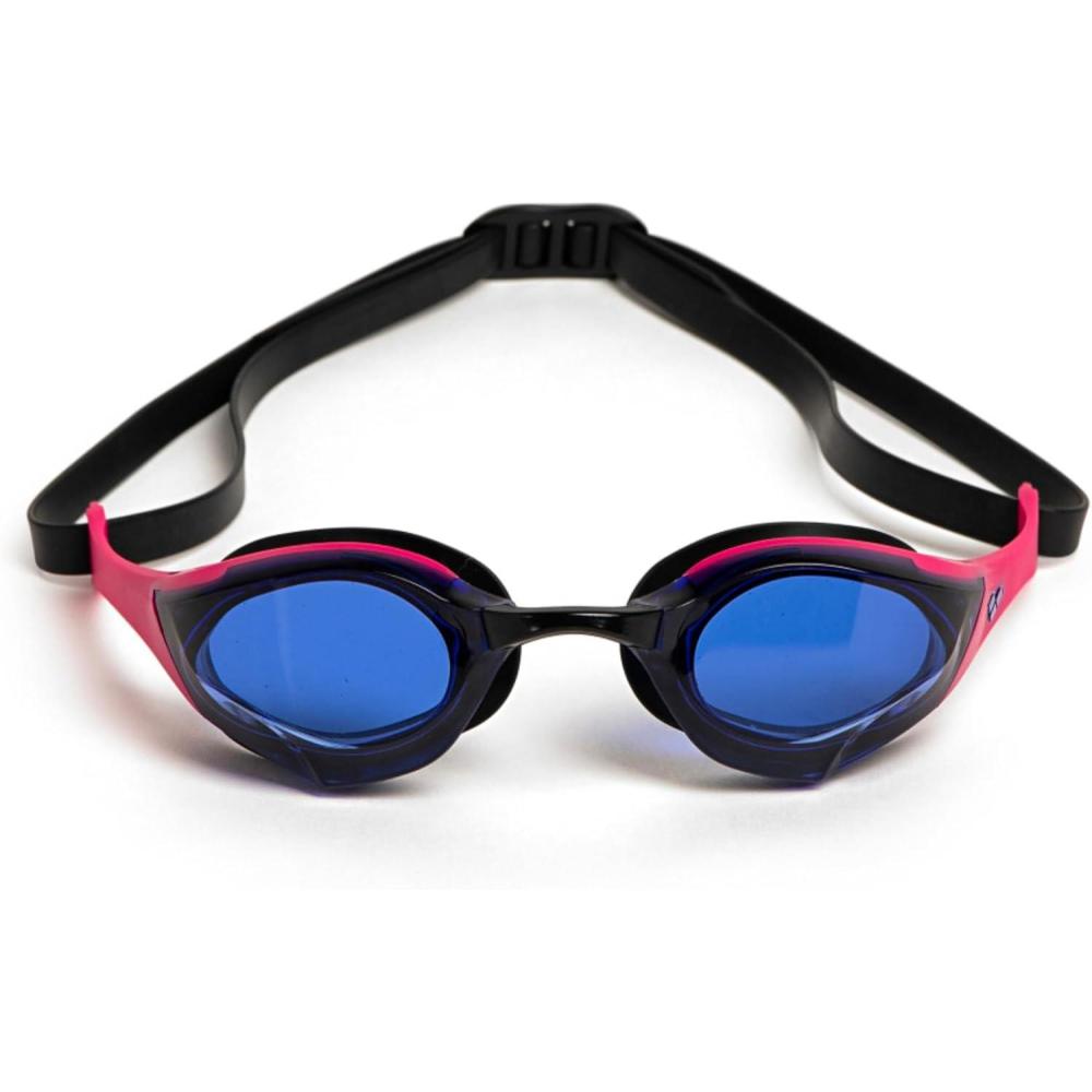 imageARENA Unisex Cobra Edge Swipe AntiFog Racing Swim Goggles for Men and Women Polycarbonate MirrorNonMirror LensBluevioletpinkblack