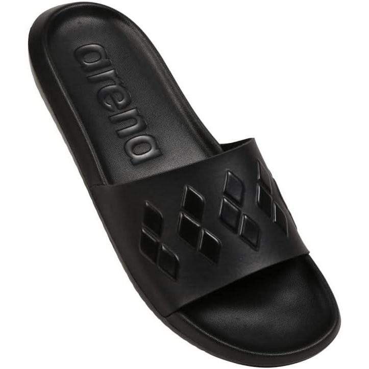 imageARENA mens Arena Urban Slide Sandals Pool Flip FlopsDiamonds Blackblack