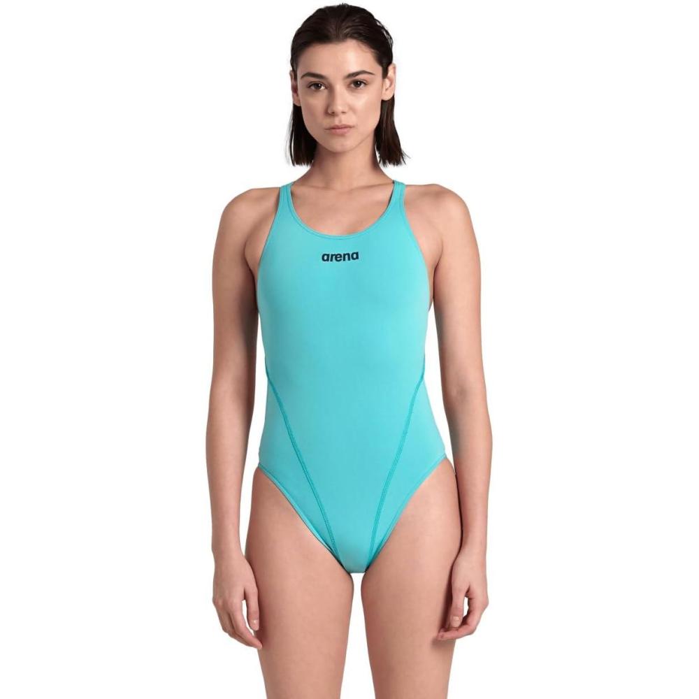 imageArena Womens Arena Performance Womens Solid Team Swim Tech SwimsuitWater