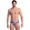 imageArena Mens Arena Performance Mens Multi Stripes Swim BriefsSwim BriefsNavyMulti