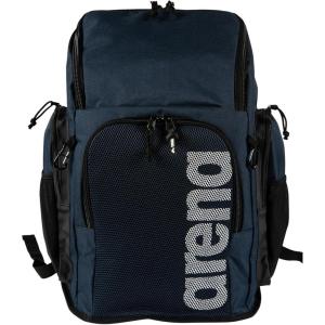 ARENA Team 45 Backpack Swimming Athlete Sports Gym Rucksack Large Training Gear Equipment Swim Bag for Men/Women, 45 Liters(Navy Melange)