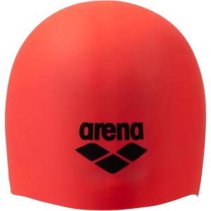 Arena Arena Unisex Long Hair Swim Cap(Bright Coral/Asphalt)