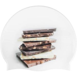 Arena HD Unisex Adult Elastic Silicone Swim Cap for Men and Women, Fitness Swimming Gear Soft and Stretchy Pool Bathing Cap(Choco)