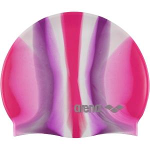 Arena HD Unisex Adult Elastic Silicone Swim Cap for Men and Women, Fitness Swimming Gear Soft and Stretchy Pool Bathing Cap(Pop Pink/Fuchsia)