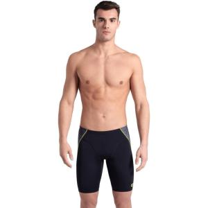 Arena Mens Arena Performance Men’s Camo Kikko Swim Jammer F(Black/Black Multi)