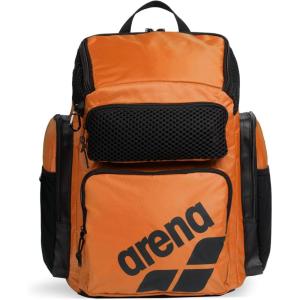 Arena One Go Swim Sports Backpack Travel Large Size Athletes Equipment Bag 45 Liters(Orange)
