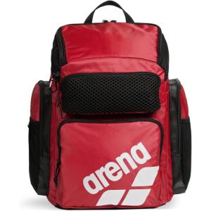 Arena One Go Swim Sports Backpack Travel Large Size Athletes Equipment Bag 45 Liters(Red)