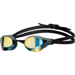 Arena Unisex Cobra Core Swipe Anti-Fog Racing Swim Goggles for Men and Women Polycarbonate Mirror/Non-Mirror Lens(Aqua/Sage/Black)