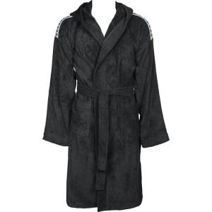 Arena Unisex Core Soft Robe Bathrobe(Black/White)