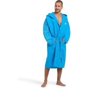 Arena Unisex Core Soft Robe Bathrobe(Blue-white)