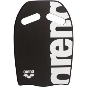 Arena Unisex Swim Kickboard for Adults, Swimming Training Aid Pool Exercise Equipment, One Size(Black/White Logo)