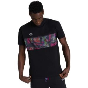Arena Unisex-Adult Arena Icons Unisex T-Shirt(Black/Multi)