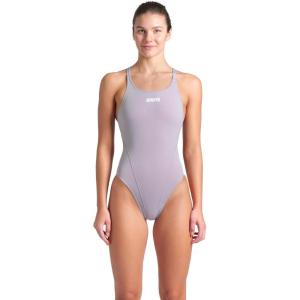 Arena Womens Arena Performance Women’s Solid Team Swim Tech Swimsuit(Sea Foam/White)