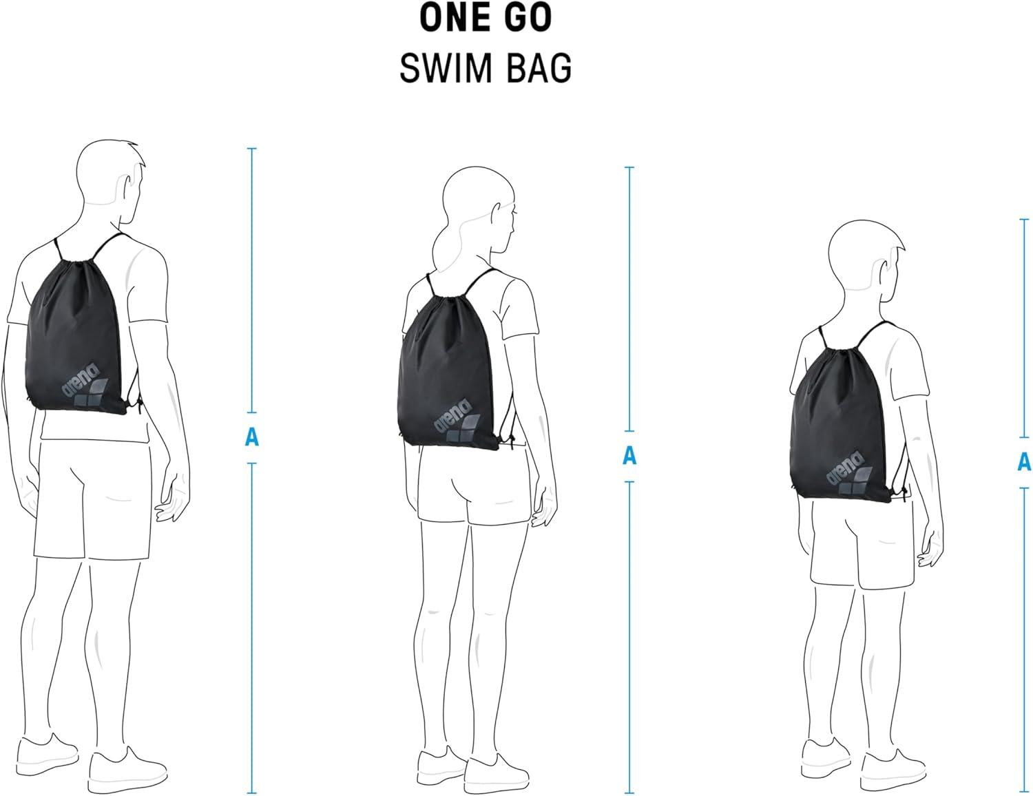 imageARENA One Go Pool Gear Sack 10 Liters Swim Bag Satchel Equipment Tote Swim PracticePlum