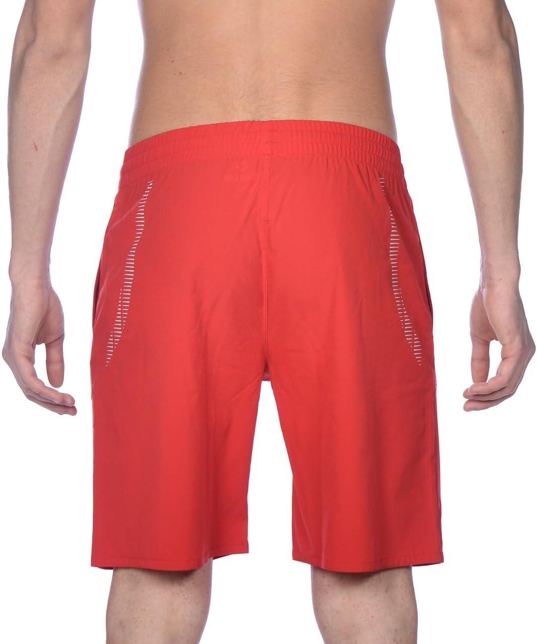 imageARENA Womens Team Line Bermuda Athletic Shorts for MenRed