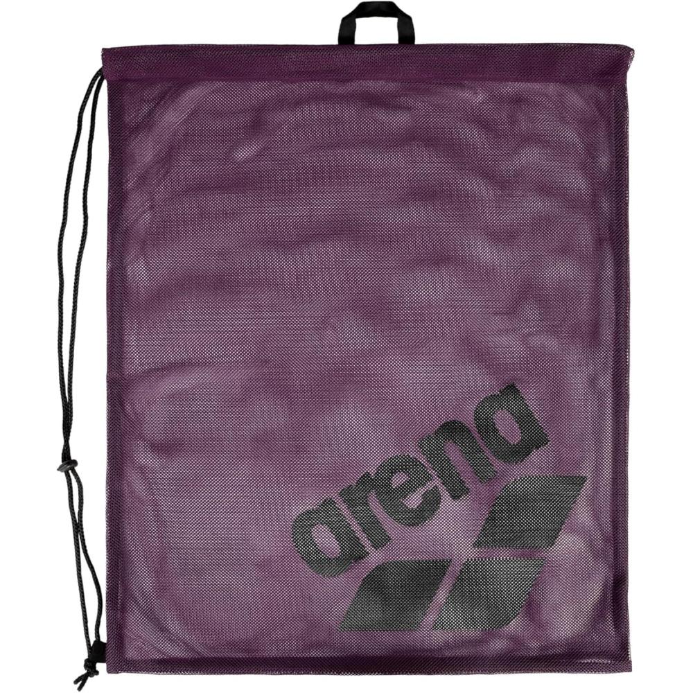 imageARENA One Go Pool Mesh Swim Bag 40 Liters Satchel for Equipment Tote Swim PracticePlum