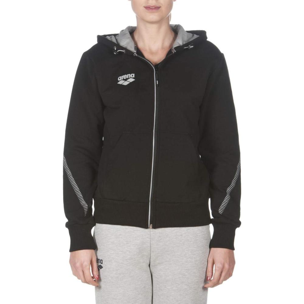imageARENA Womens Standard Team Line Full Zip Hooded JacketBlack