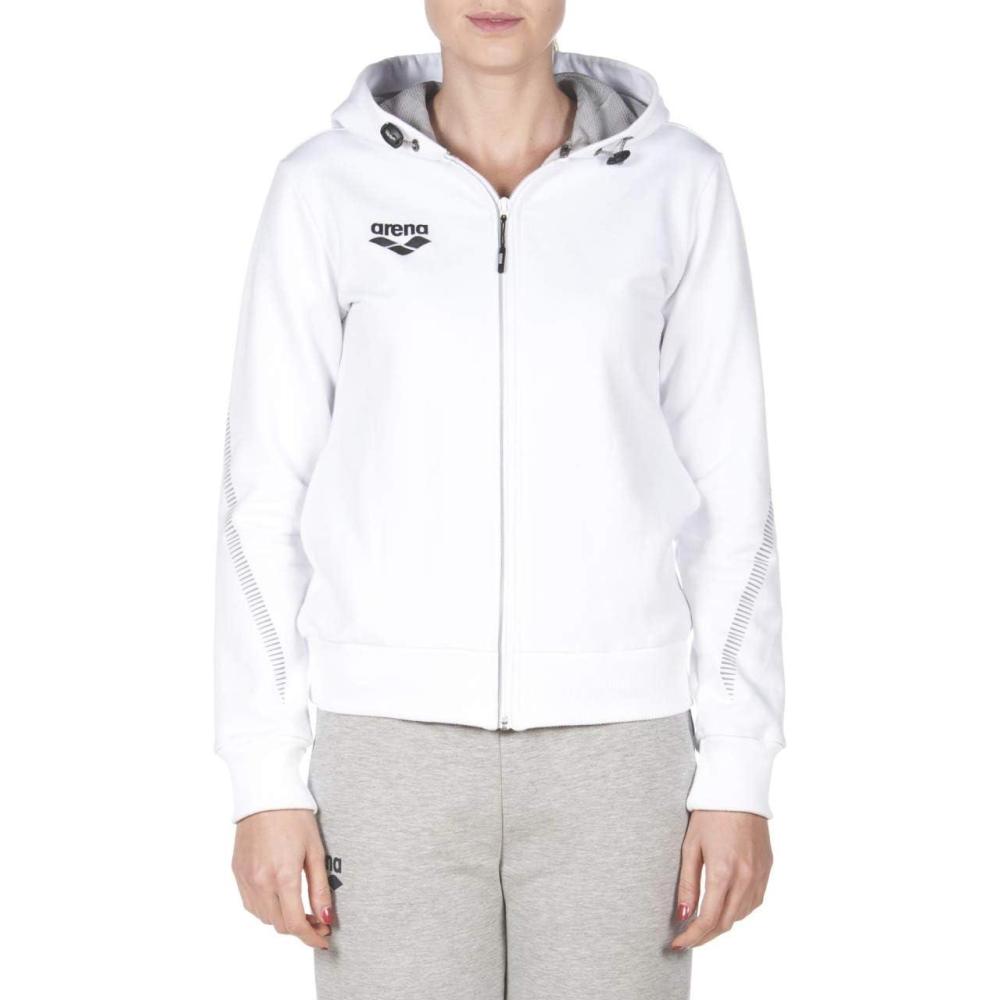 imageARENA Womens Standard Team Line Full Zip Hooded JacketWhite