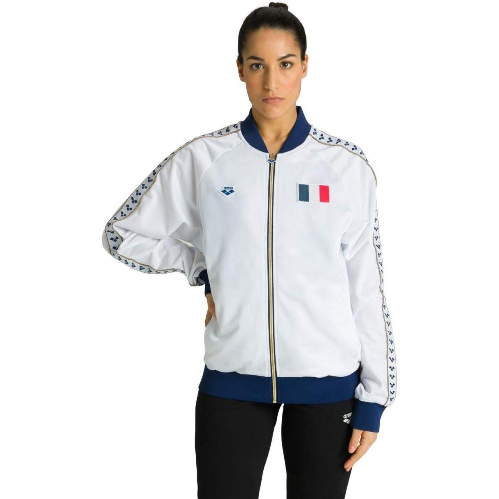 imageARENA unisexadult Relax Iv Team Jacket Nations UnisexWhite France