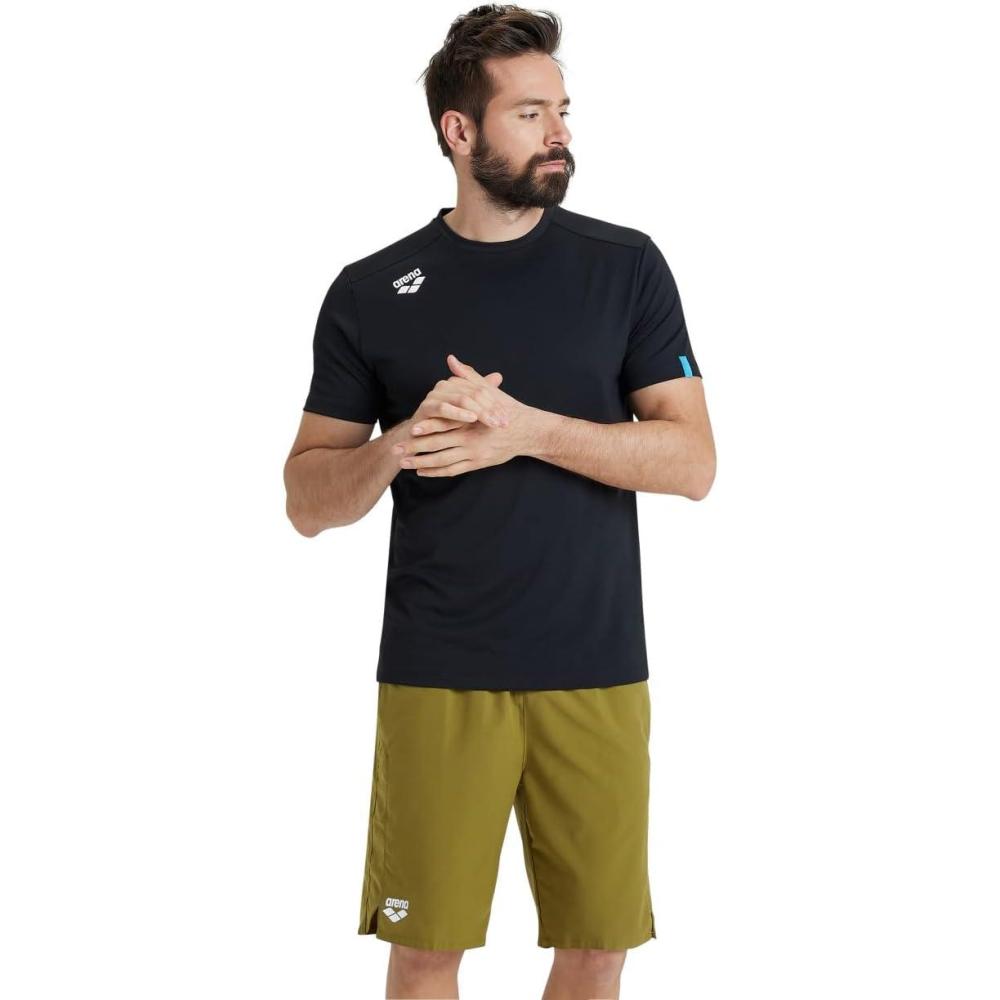 imageArena UnisexAdult Arena Team Unisex Solid TShirtBlack