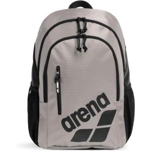 ARENA All Set Sports Swim Backpack Athletes Gym Rucksack Multisport Daypack Large Size Training Gear Equipment Bag for Teens Men Women, 30 Liters, Plum Purple(Ice Gray)