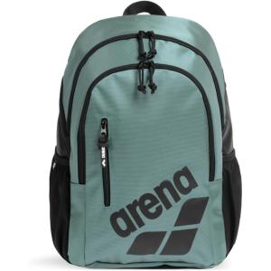 ARENA All Set Sports Swim Backpack Athletes Gym Rucksack Multisport Daypack Large Size Training Gear Equipment Bag for Teens Men Women, 30 Liters, Plum Purple(Sage Green)