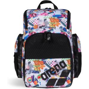ARENA One Go Backpack 35 Liters Swimmer Athlete Medium Size Equipment Swim Bag(Collage)