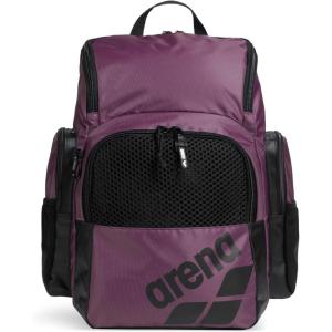 ARENA One Go Backpack 35 Liters Swimmer Athlete Medium Size Equipment Swim Bag(Plum)