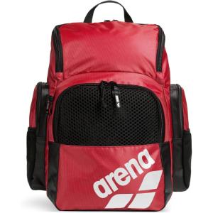 ARENA One Go Backpack 35 Liters Swimmer Athlete Medium Size Equipment Swim Bag(Red)