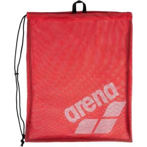 ARENA One Go Pool Mesh Swim Bag 40 Liters Satchel for Equipment Tote Swim Practice(Red)