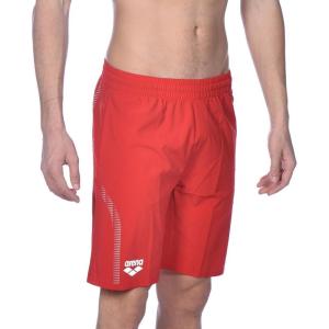 ARENA Women’s Team Line Bermuda Athletic Shorts for Men(Red)