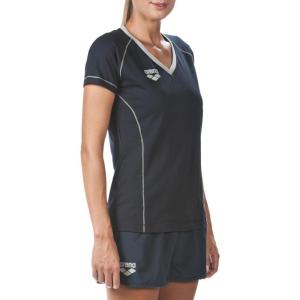 ARENA Women’s Team Line Short Sleeve T-Shirt(Navy)