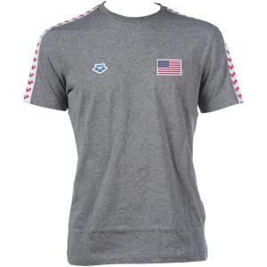 ARENA Women’s Team T-Shirt(Dark Grey Melange Usa)