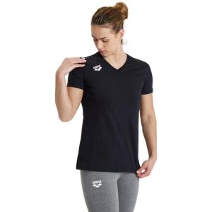ARENA Womens Team Women’s Panel T-Shirt(Black)