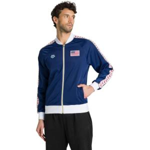 ARENA unisex-adult Relax Iv Team Jacket Nations Unisex(Navy Usa)