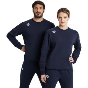 ARENA unisex-adult Unisex Solid Crew Sweatshirt(Navy)