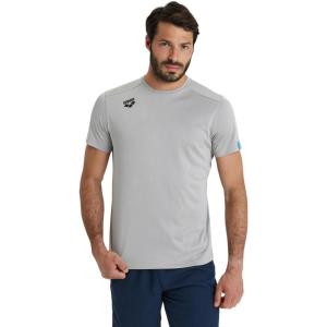 Arena Unisex-Adult Arena Team Unisex Solid T-Shirt(Medium Gray Heather)