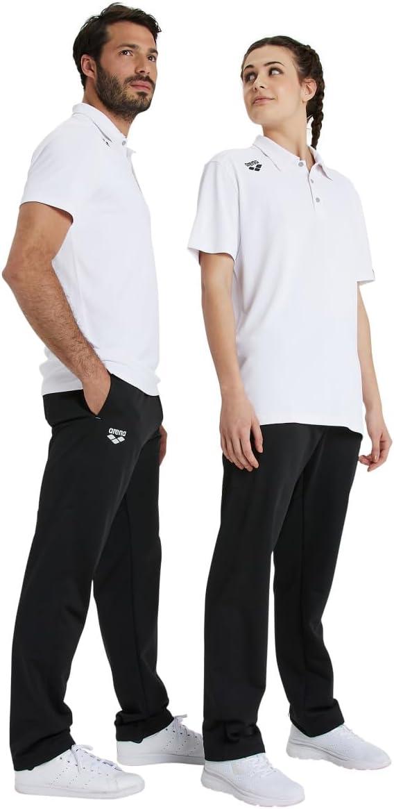 imageARENA UnisexAdult Team Unisex Solid Polo ShirtWhite