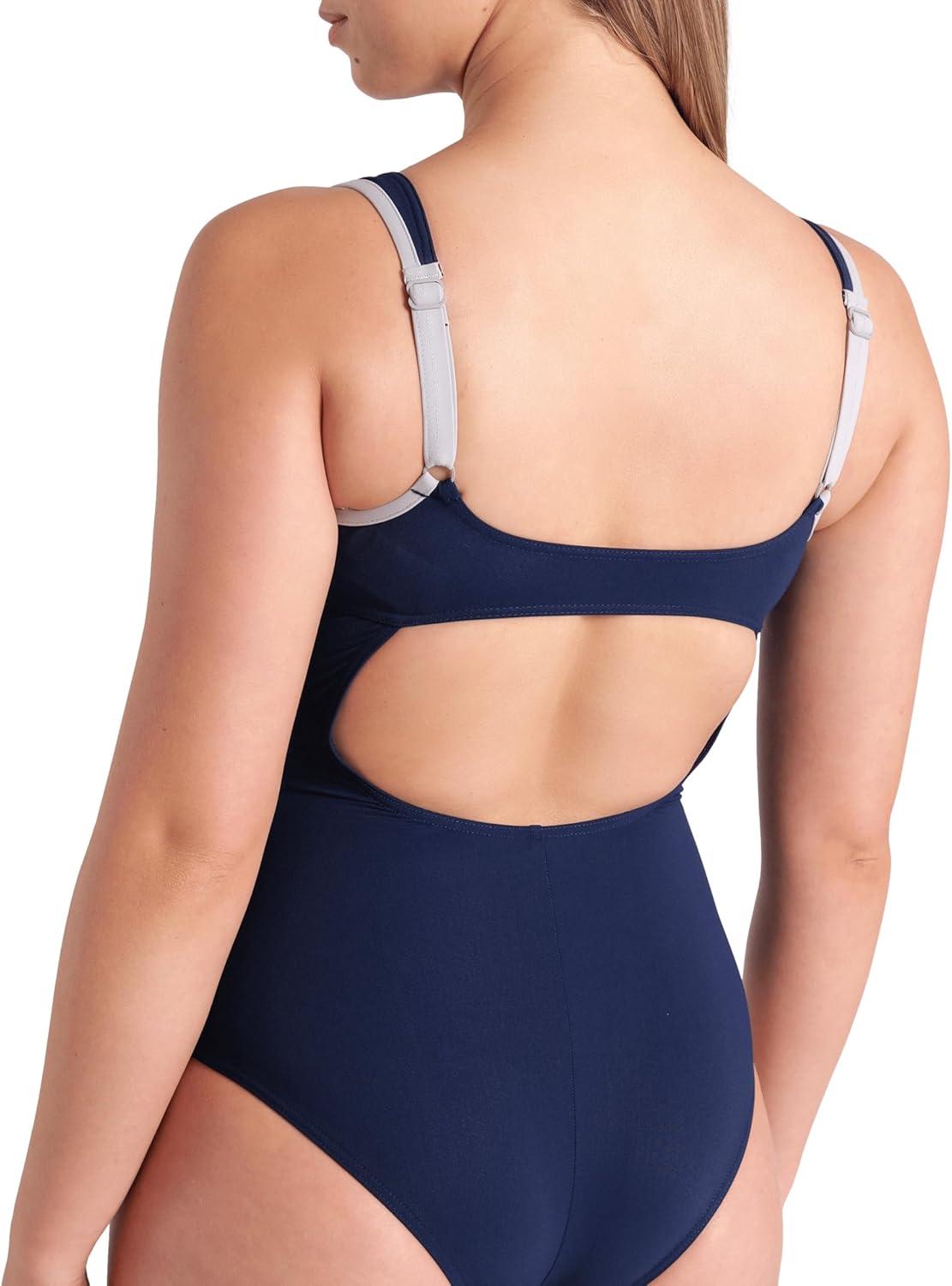 imageArena Womens Arena Shapewear Womens Makimurax R BCup Ladies Tummy Control Shaping SwimsuitNavyIce