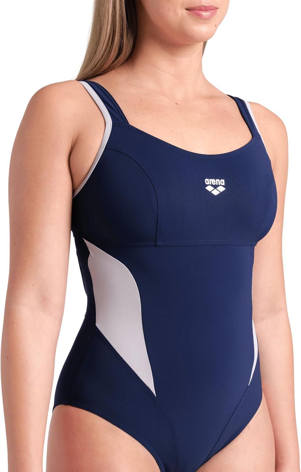 imageArena Womens Arena Shapewear Womens Makimurax R BCup Ladies Tummy Control Shaping SwimsuitNavyIce